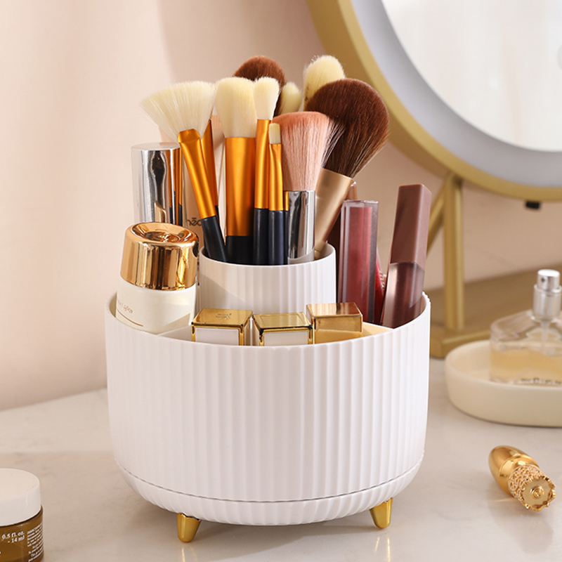 Office Furniture Brands - 1Pcs 360° Rotating Makeup Brush Holder