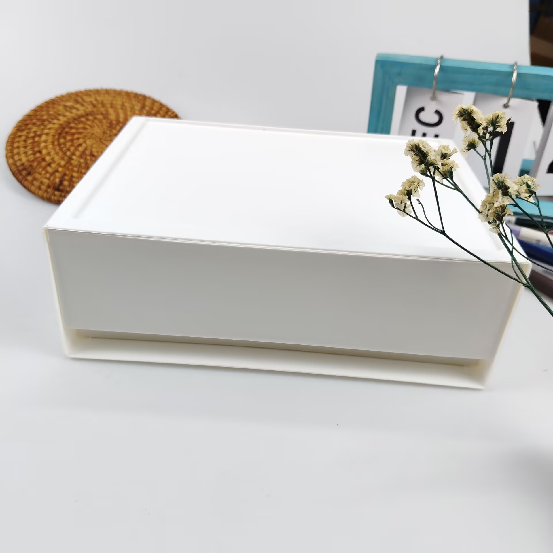 Cubicle Shelf Organizer - Desktop Storage Box, Drawer, Cosmetic Shelf,