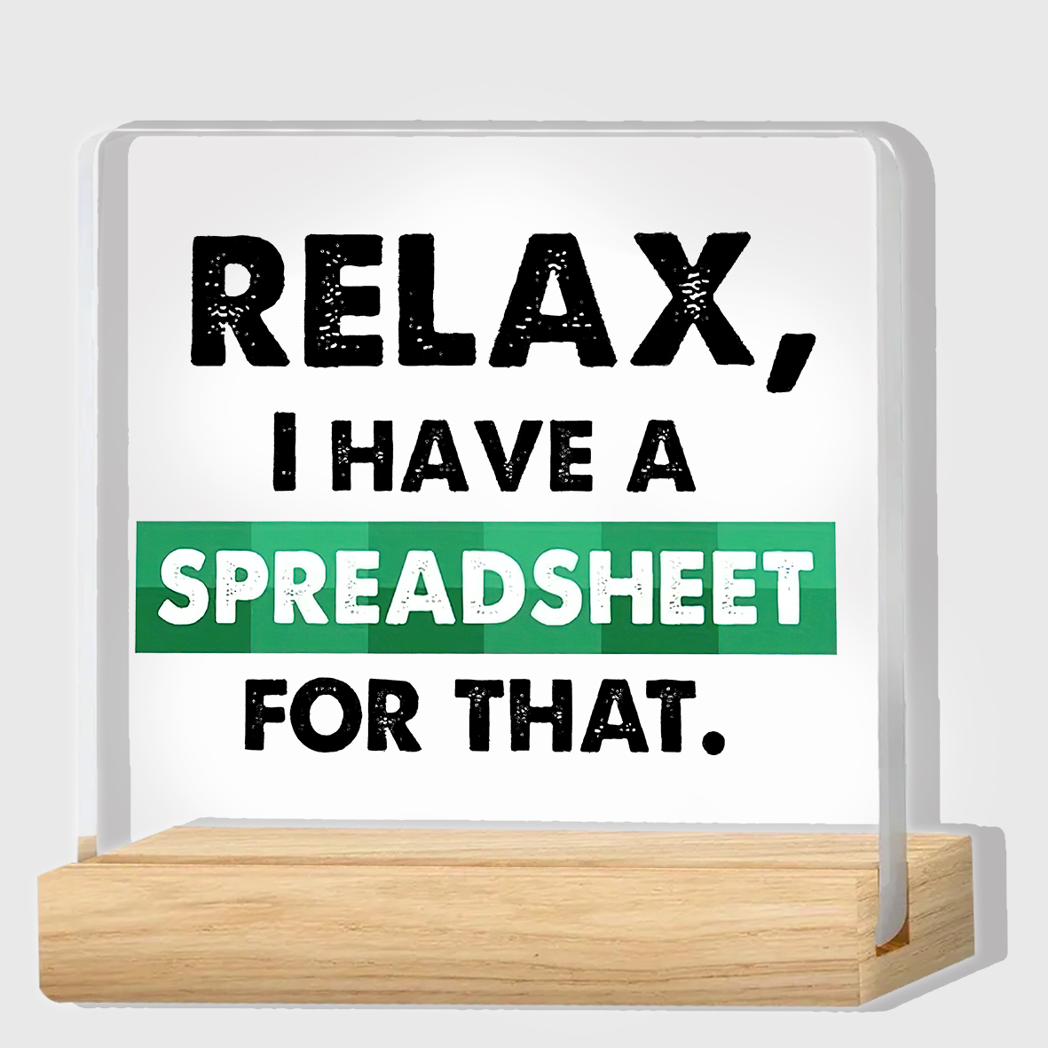 Office Furniture Layout - 1PC Office Desk Sign - Accountant