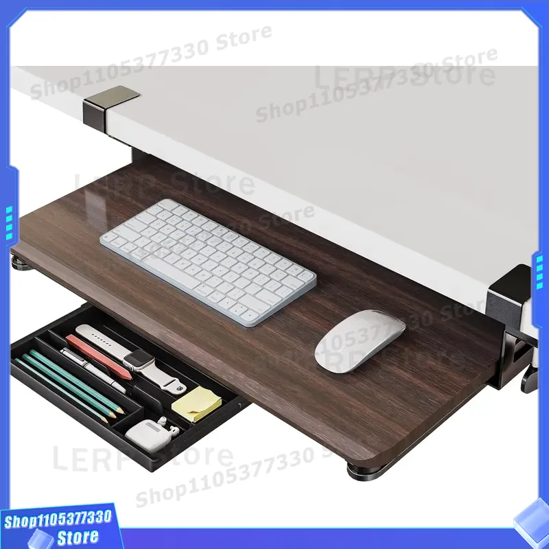 C Type Clip On Sliding Keyboar - Keyboard Drawer Under 评论和价格