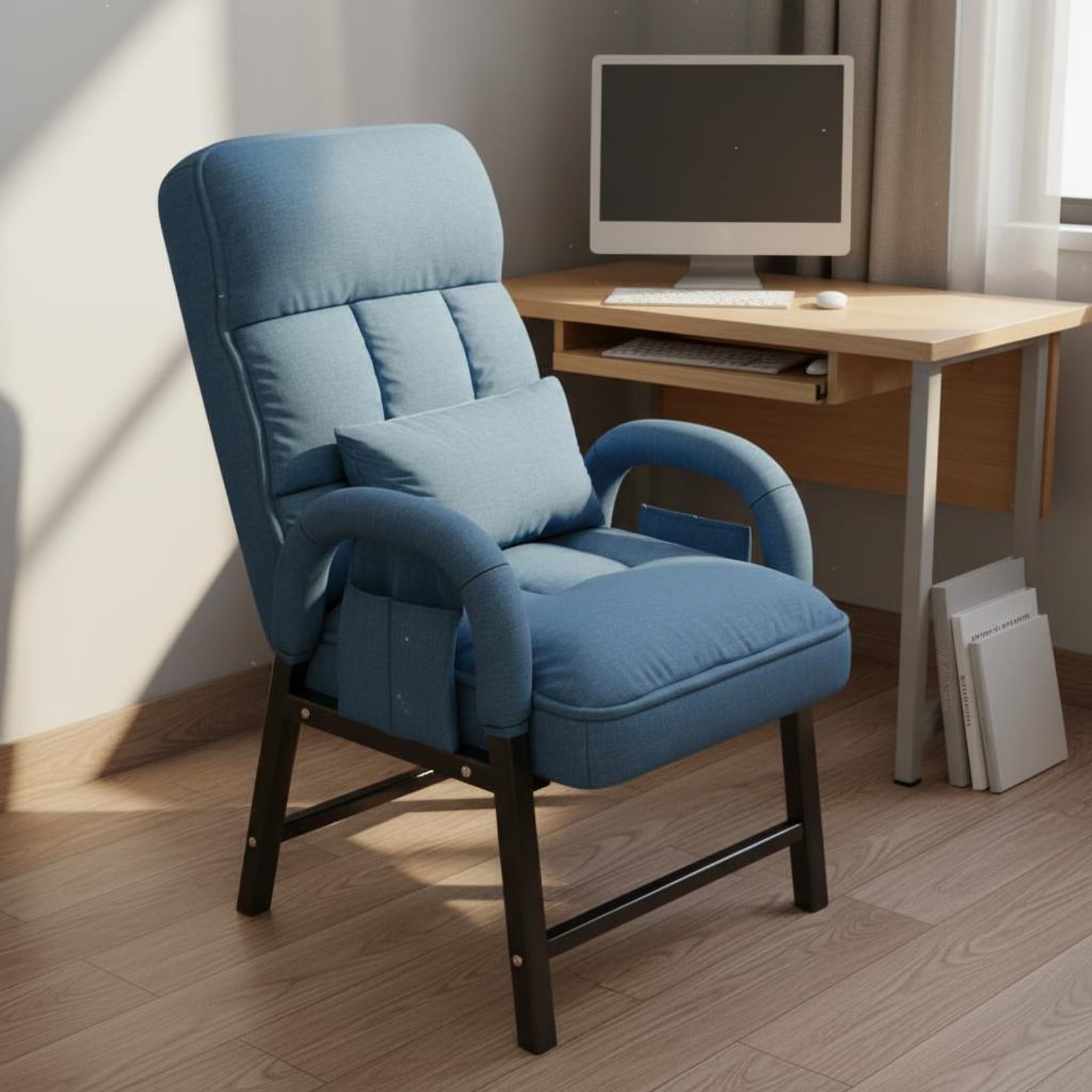 High Spine Lazy Sofa Chair Adj - Furniture Chairs For Office 评论和价格