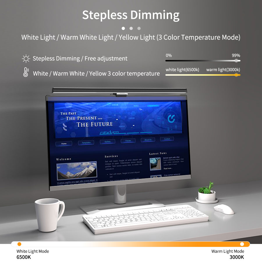 50cm LED Monitor Light Bar Scr - Office Furniture Brands 评论和价格