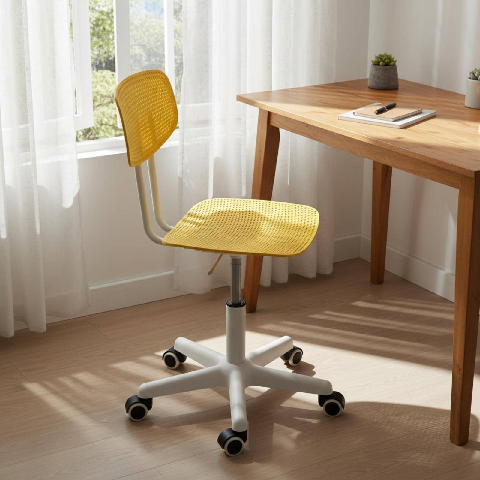 Adjustable Rolling Desk Chair  - Furniture Chairs For Office 评论和价格