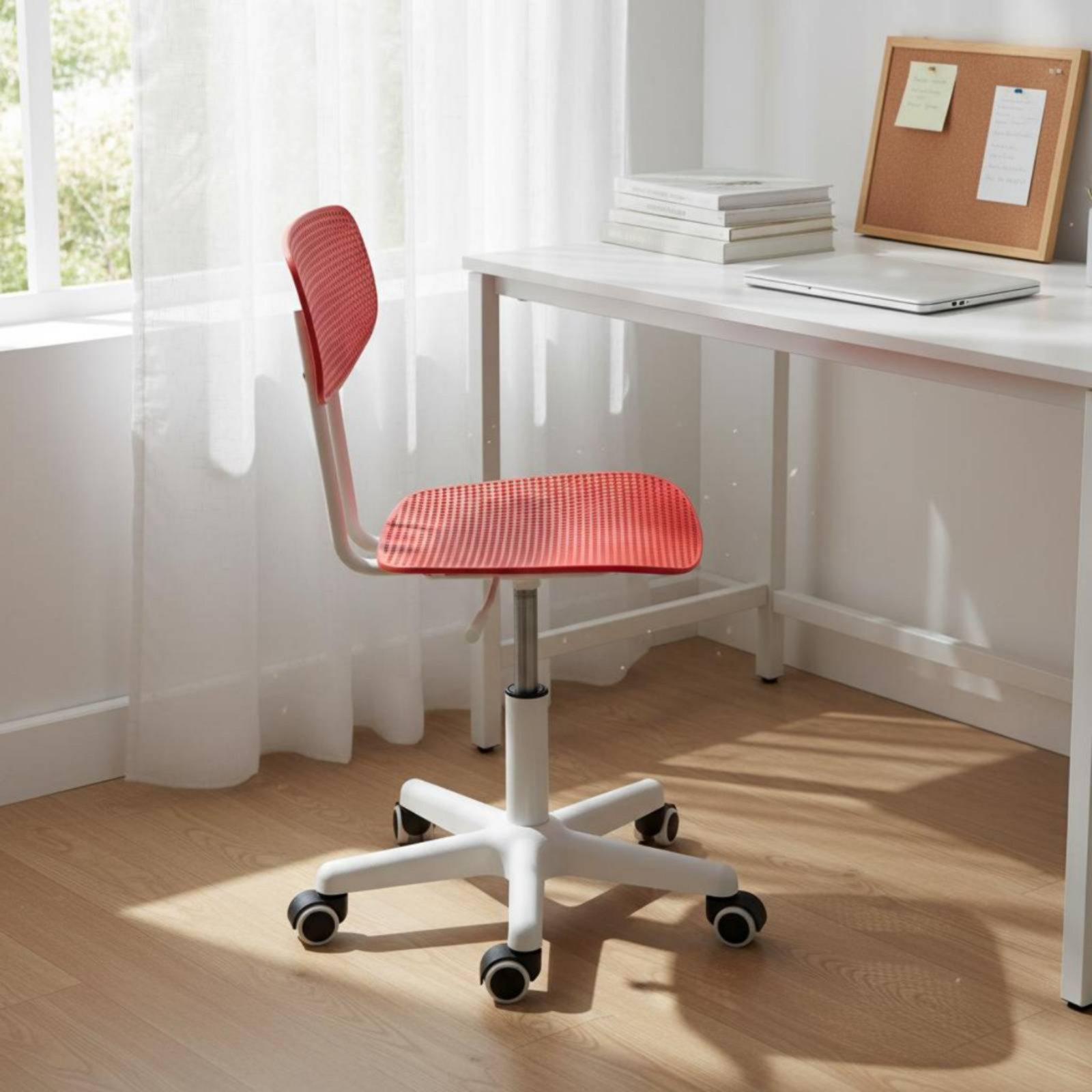 Adjustable Rolling Desk Chair  - Furniture Chairs For Office 评论和价格