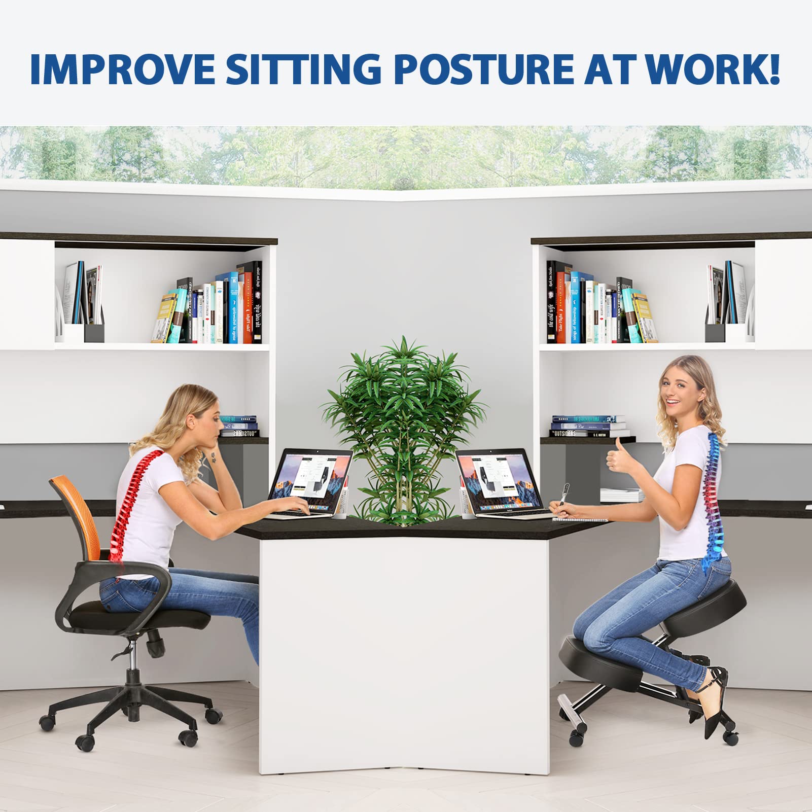 Kneeling Chair Ergonomic for O - Furniture Chairs For Office 评论和价格