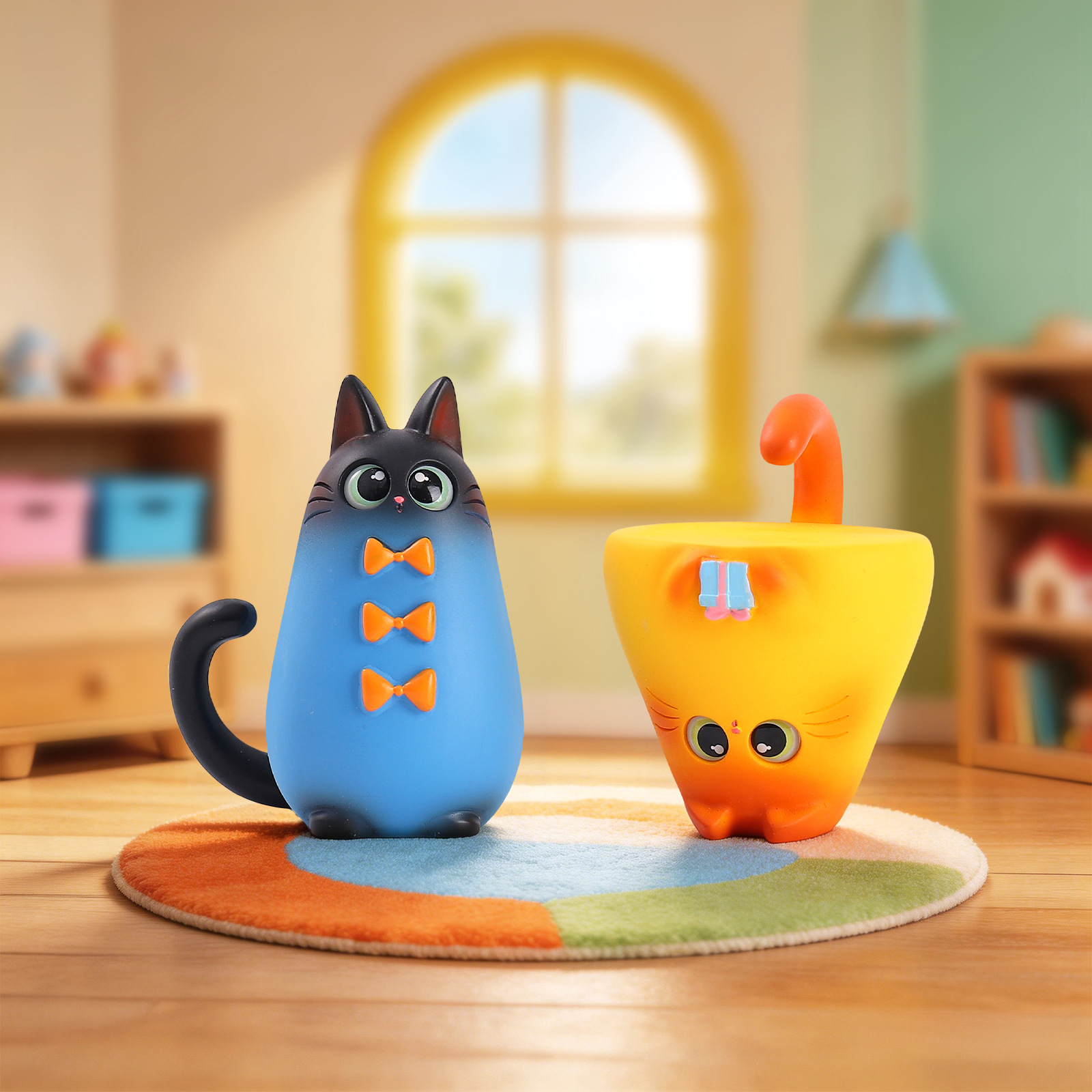 Blind Box Cat Figurine Resin C - Office Furniture Brands 评论和价格