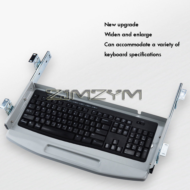 Steel Metal Under Desk Mount P - Keyboard Drawer Under 评论和价格