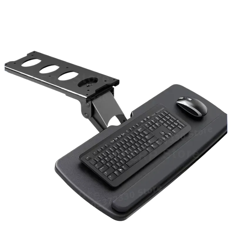 Under Desk Keyboard Tray Clip  - Keyboard Drawer Under 评论和价格