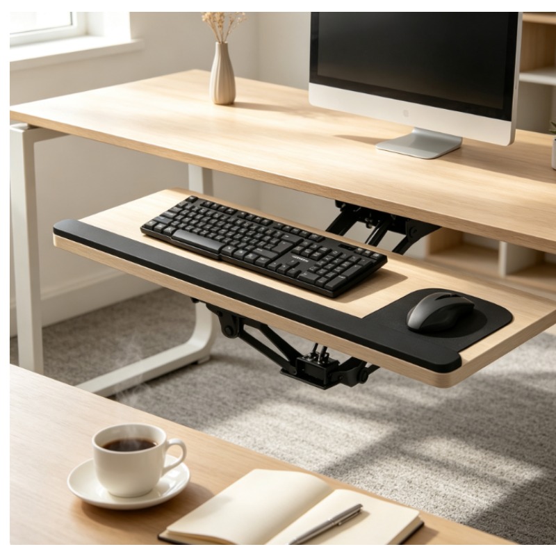 Keyboard Tray Under Desk Slidi - Keyboard Drawer Under 评论和价格