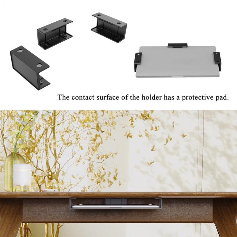Under Desk Laptop Mount ABS Un - Cubicle Shelf Organizer 评论和价格