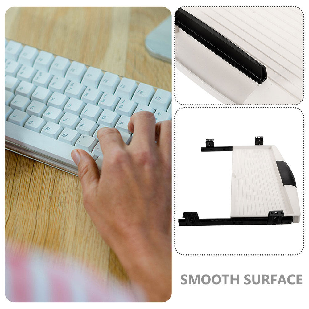 1Set Keyboard Tray Under Desk  - Keyboard Drawer Under 评论和价格
