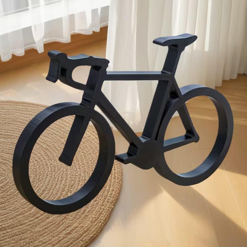 Bicycle Sculpture 3D Printed M - Cubicle Shelf Organizer 评论和价格