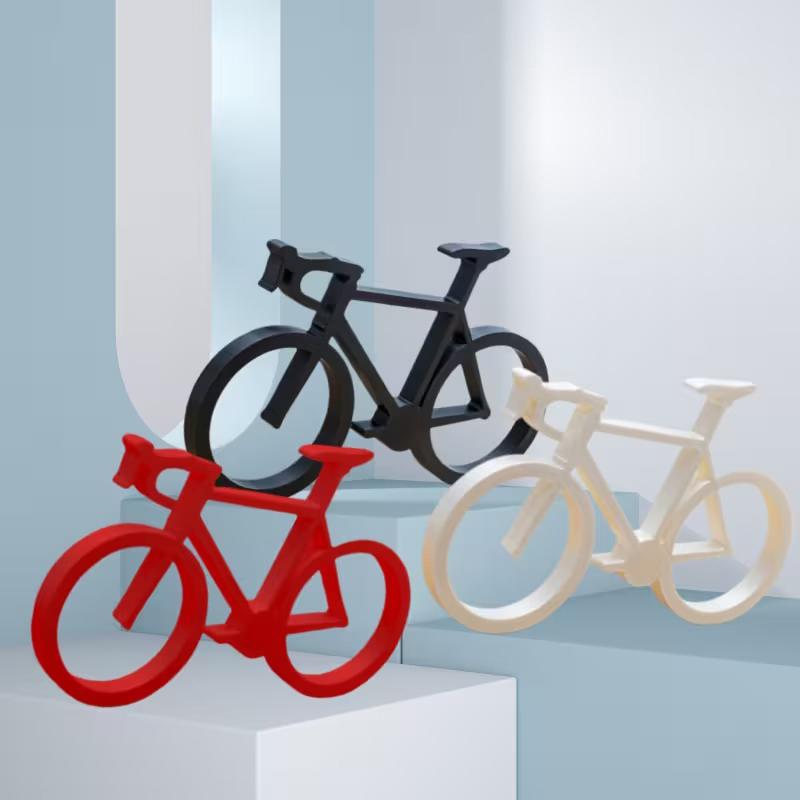 Bicycle Sculpture 3D Printed M - Cubicle Shelf Organizer 评论和价格