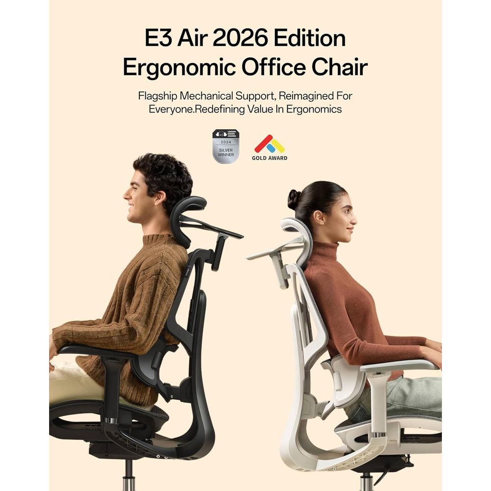 E3 Air 2026 Ergonomic Oice Cha - Office Furniture Zone 评论和价格