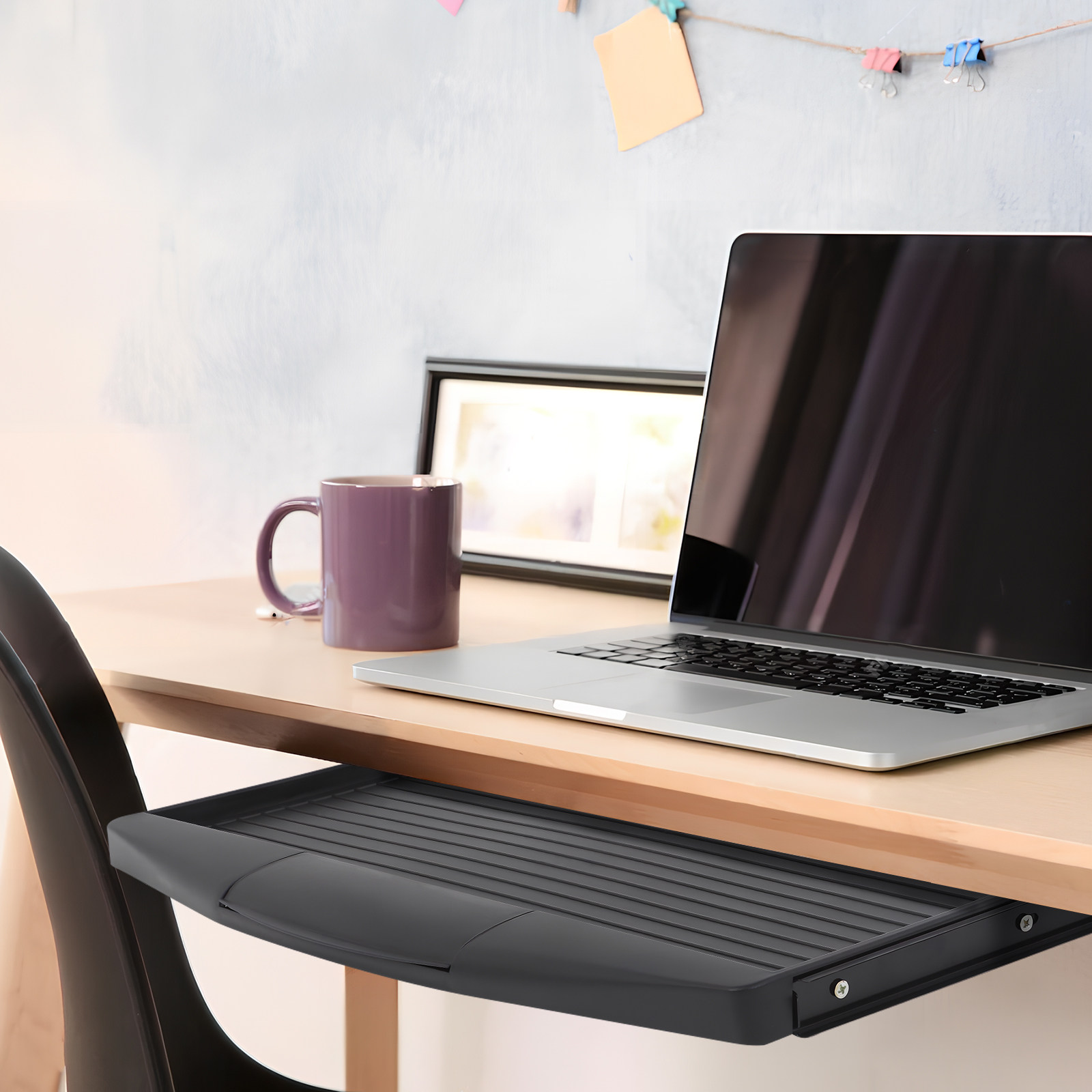 PP Aluminum Alloy Keyboard Tra - Keyboard Drawer Under 评论和价格
