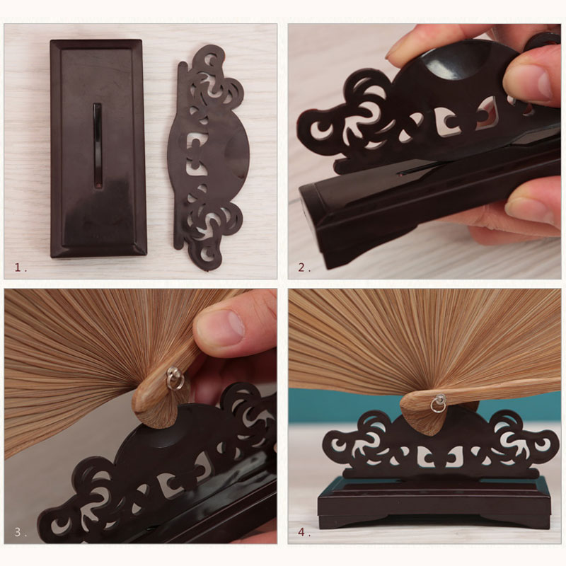 Vintage Art Style Folding Fan  - Office Furniture Brands 评论和价格