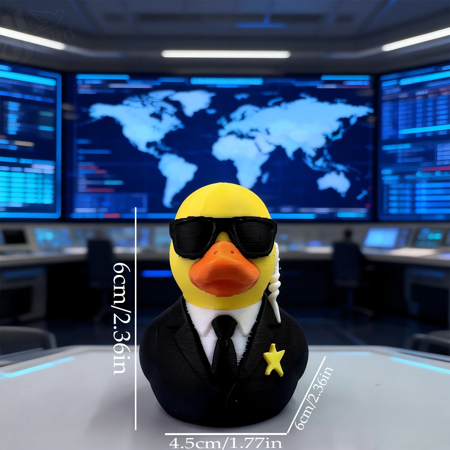 Security Agent Duck Ornament,  - Cubicle Shelf Organizer 评论和价格
