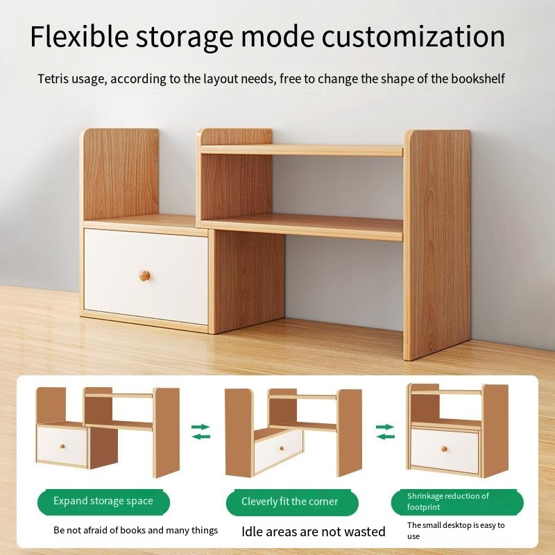 Desk Bookshelf Desktop Shelvin - Cubicle Shelf Organizer 评论和价格